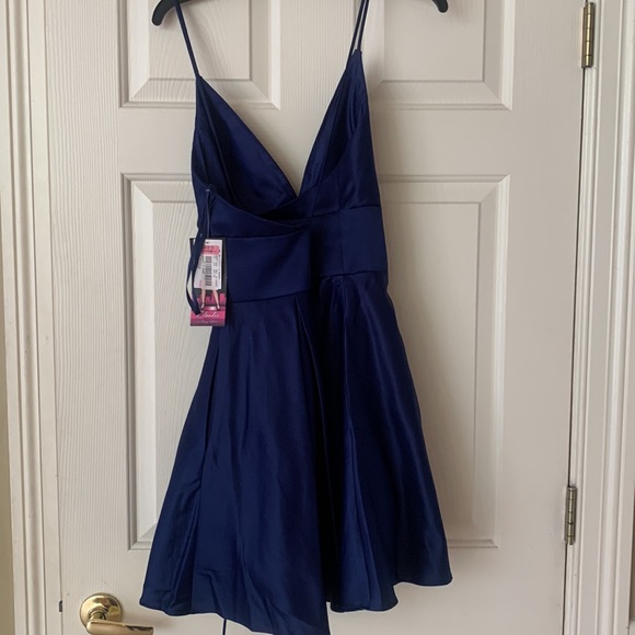 Navy Formal Dress Blondie Nights by Stacy Sklar - Picture 4 of 6